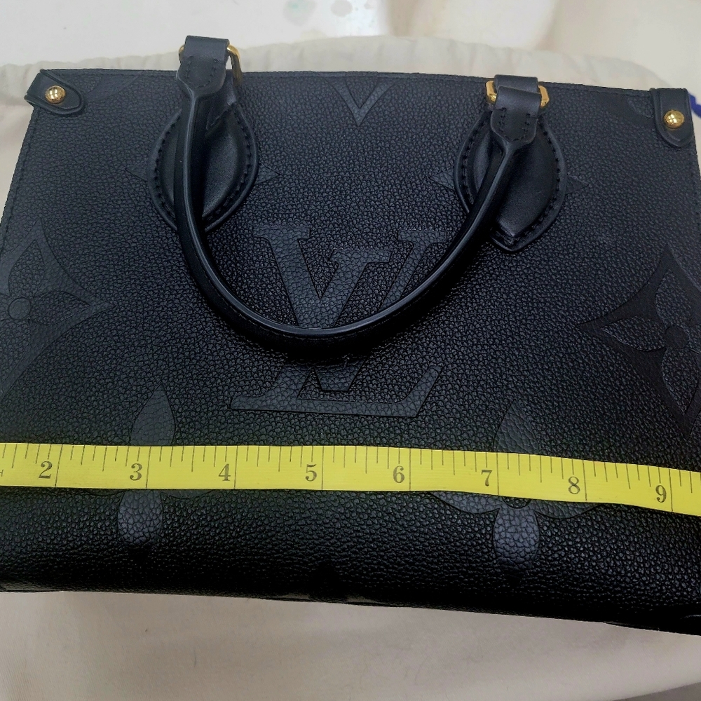 The NEW Boutique On The Go Black Satchel with Gold Hardware - Picture 7 of 11